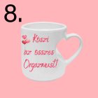 Valentin napi szív bögre 1.