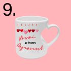 Valentin napi szív bögre 1.