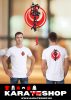 Karate mintás fehér pamut póló 1-10