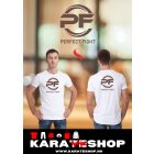 Karate mintás fehér pamut póló 1-10