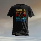 Halloween póló (SKULLS)