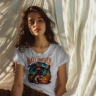 Halloween póló (Pug Dog witch )