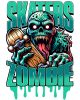 Skaters Zombie pulóver