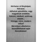 Egyedi fémtábla tervezés - egyéni