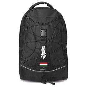 Karatés hátizsák (kanji+zászló)