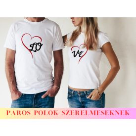 Valentin napi páros (2db) póló 12.