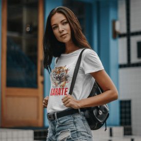 Karatés póló (Perfect Fight Tiger)