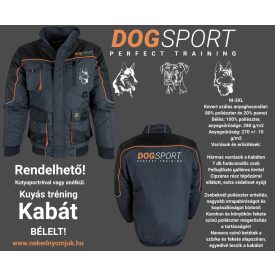 DOGSPORT kiképző kabát (Bélelt)
