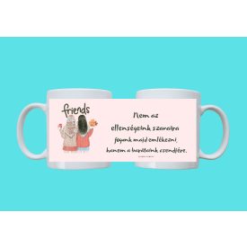 Barátnős bögre egyedi mintával 4