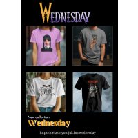 Wednesday pólók