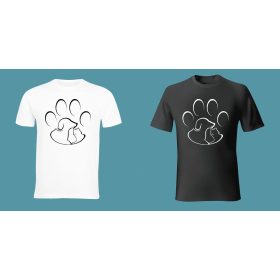 Állatmintás póló - cicás 9