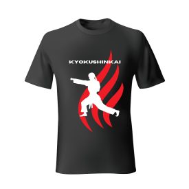 Karatés pamut póló - kyokushinkai4