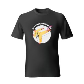 Karatés pamut póló - kyokushinkai8