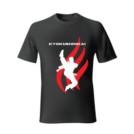 Karatés pamut póló - kyokushinkai3