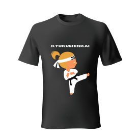 Karatés pamut póló - kyokushinkai6